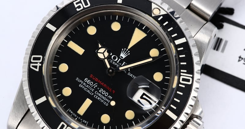 Men's Rolex Submariner Vintage 1680