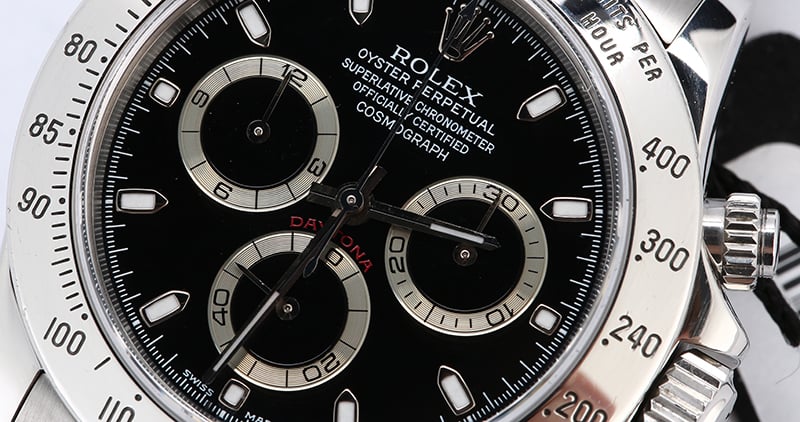 Men's Rolex Daytona 116520 Stainless Steel