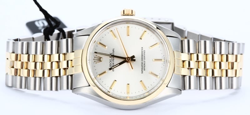 Vintage Rolex Oyster Perpetual 1002 Two Tone Jubilee