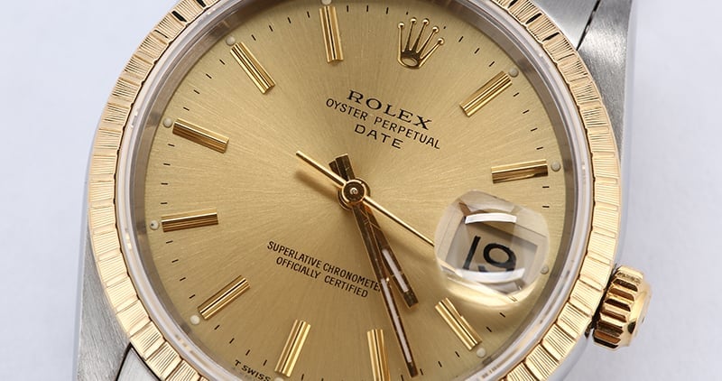 Rolex Date 15223 Two Tone Jubilee