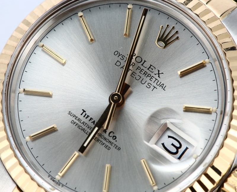 Rolex Datejust 16013 Two Tone Silver Dial