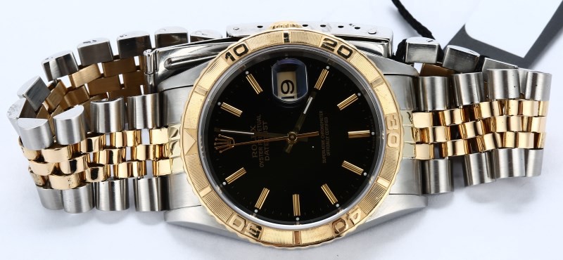 Rolex Thunderbird Datejust 16263 Black Dial