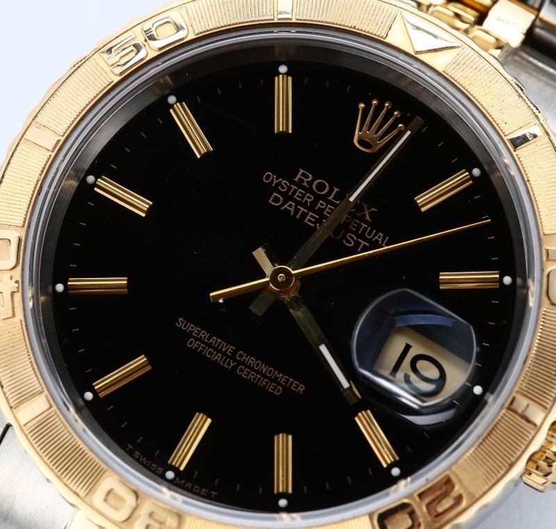 Rolex Thunderbird Datejust 16263 Black Dial