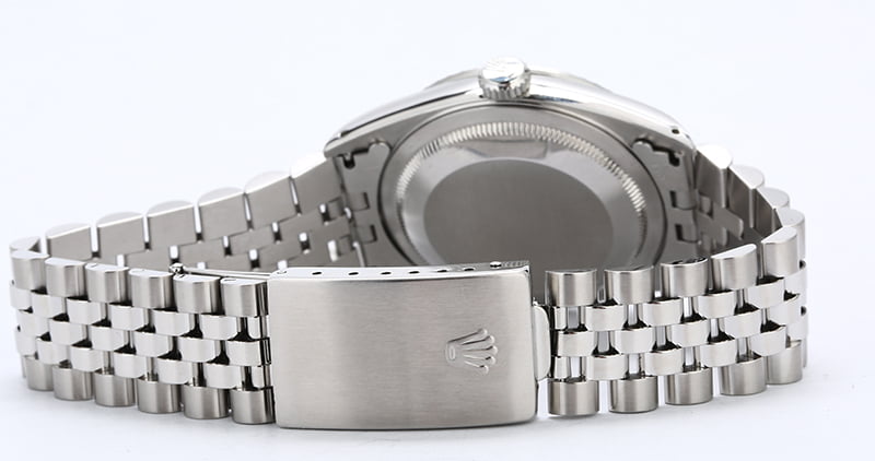 Rolex Datejust 16220 Blue Index Dial