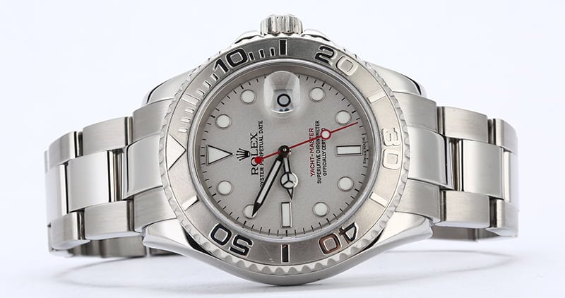 Rolex Yacht-Master 16622 with Platinum Bezel