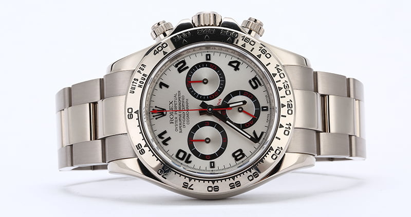Rolex Daytona 116509 Silver Dial White Gold Oyster