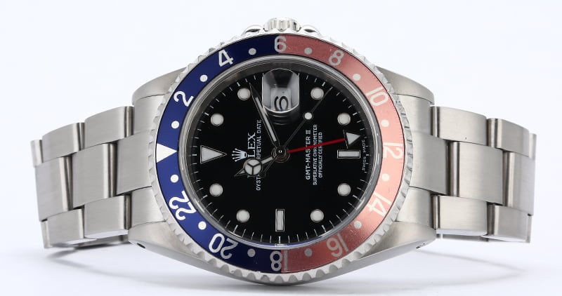 Rolex GMT-Master II Ref 16710 Faded Pepsi Insert