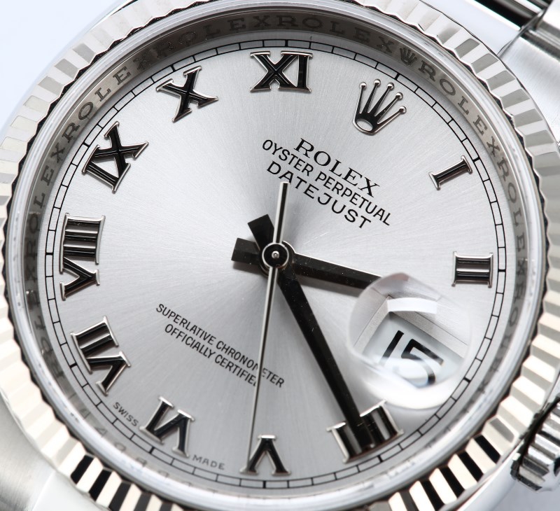 Rolex Datejust 116234 Silver Roman Dial