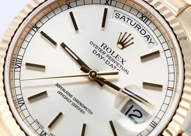 Rolex President 118238 Silver Dial