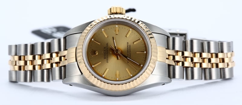 Rolex Lady Oyster Perpetual 67193 Champagne