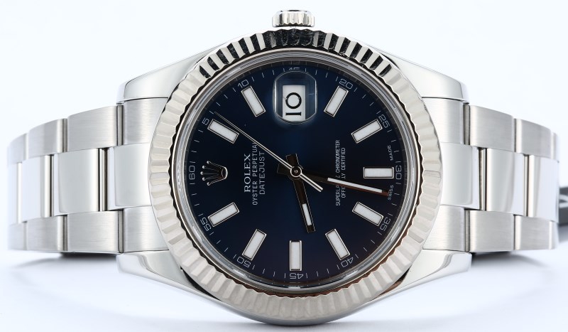 Rolex Datejust 116334 White Gold Bezel