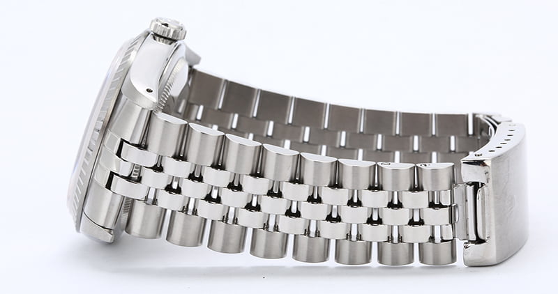 Rolex Datejust 16220 Silver Dial Steel with Jubilee Band