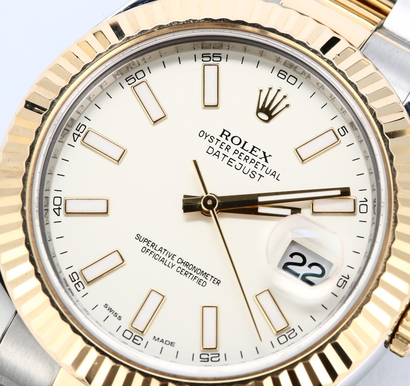 Rolex Datejust 41MM Ivory Index Dial