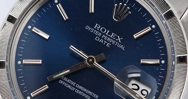 Rolex Date 15010 Blue Dial