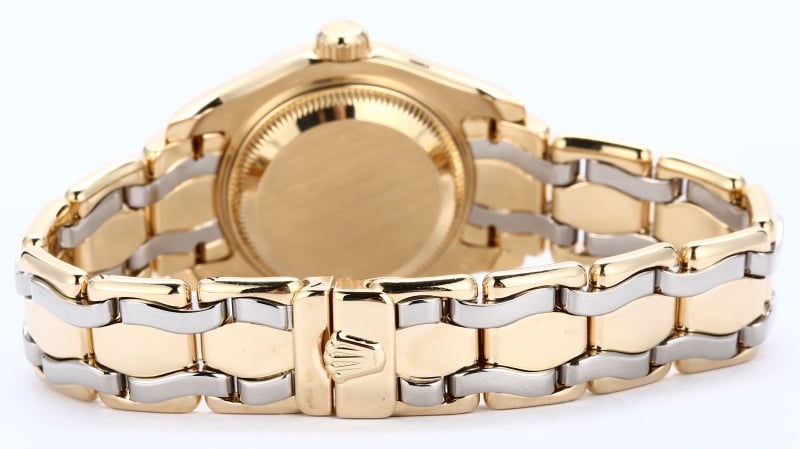 Rolex Pearlmaster 69328 White and Yellow Gold