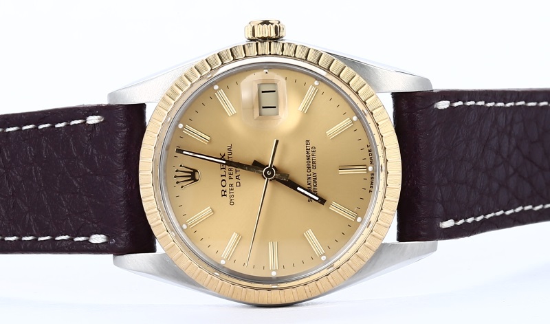 Rolex Date 15053 Leather Strap