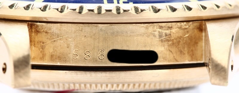 Rolex Vintage Submariner 1680 Yellow Gold