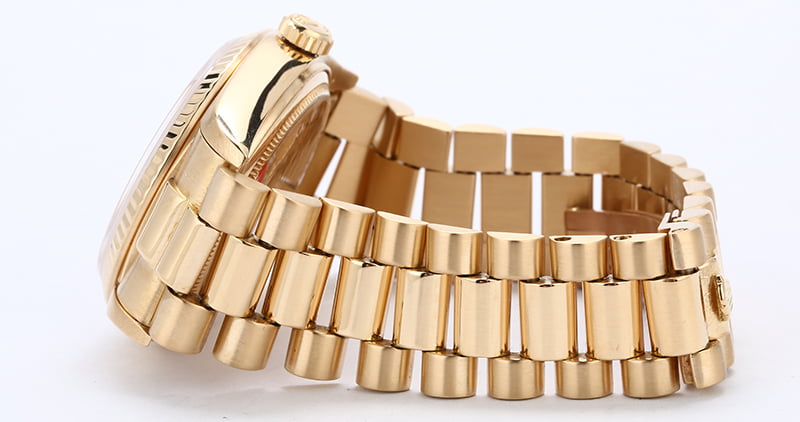 Men's Rolex President 18038 White Dial