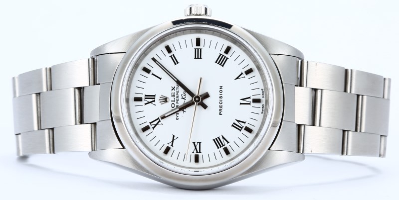 Air-King Rolex 14000 White Roman Dial