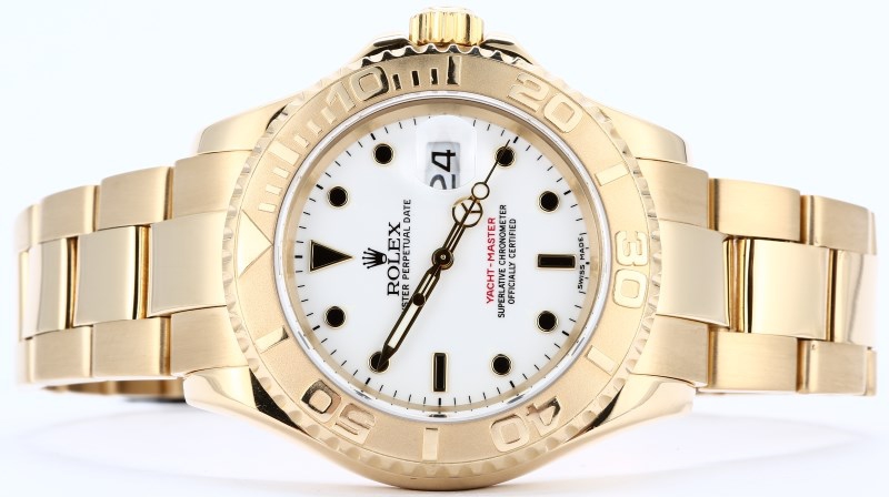 Rolex Gold Yacht-Master 16628 100% Authentic