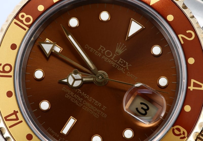 Rolex GMT Master 16713 Root Beer Dial