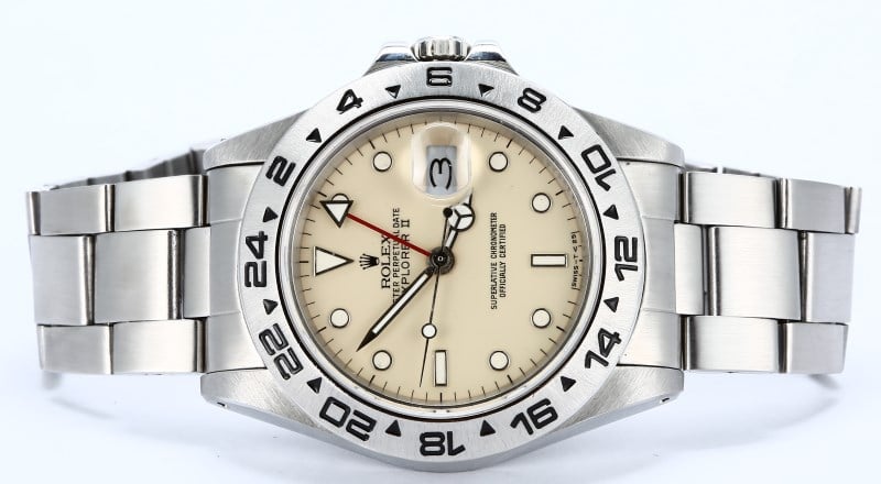 Rolex Explorer II Cream