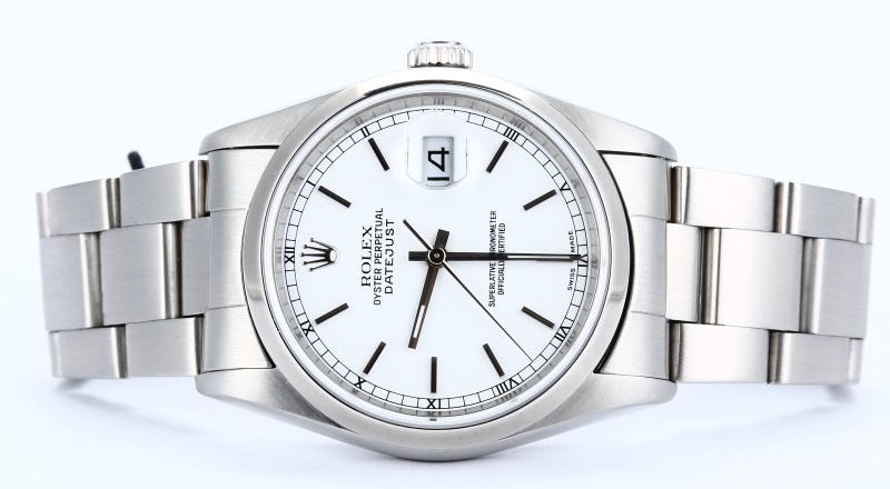 Rolex Datejust Smooth Bezel Ref 16200
