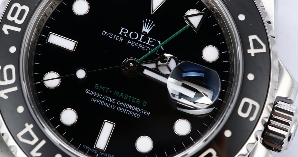 Rolex GMT-Master II Black Dial 116710