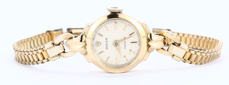 Rolex Ladies Datejust 69174 White Gold Bezel