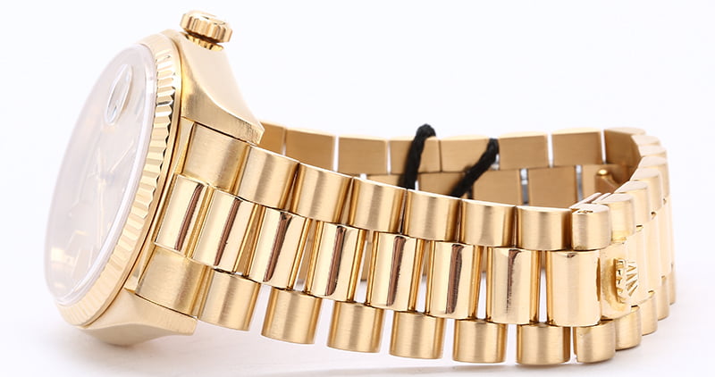 Men's Rolex President 18038 Champagne