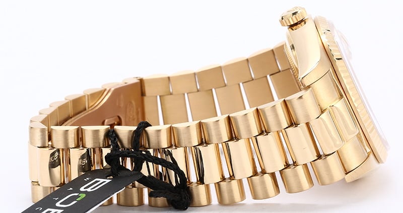 Men's Rolex President 18038 Champagne