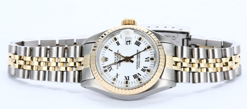 Rolex Ladies Datejust 6917 White Roman
