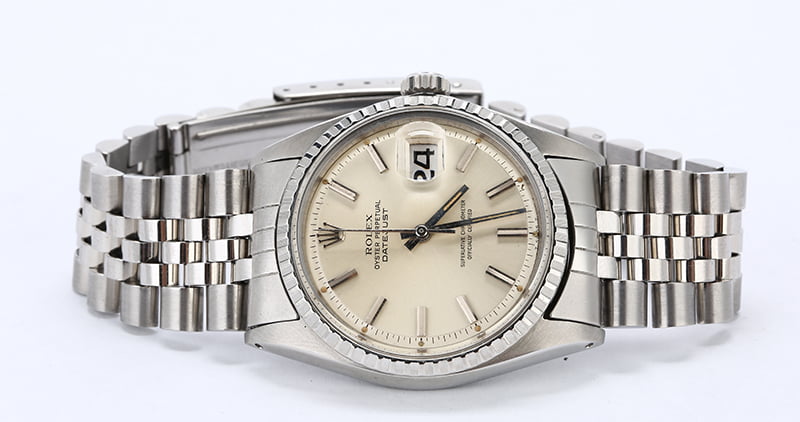 Rolex DateJust Stainless 1603 Silver