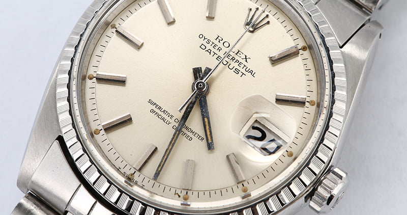 Rolex DateJust Stainless 1603 Silver