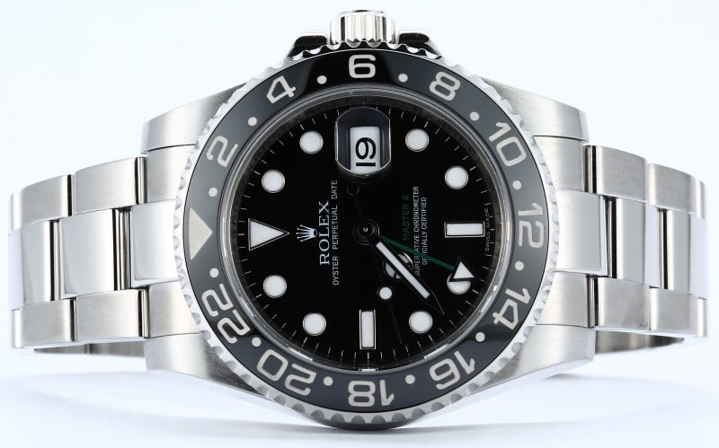 Rolex GMT Master II Black 116710 Green GMT Hand