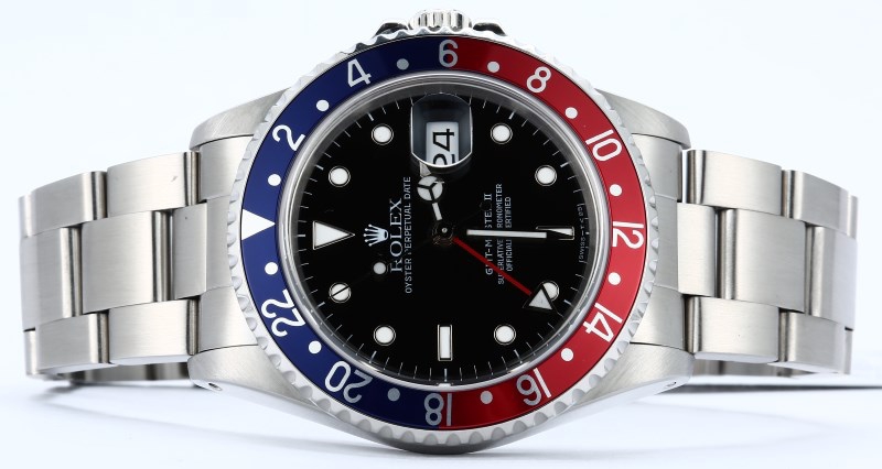 Rolex GMT Master II Pepsi 16710 Certified Pre-Owned