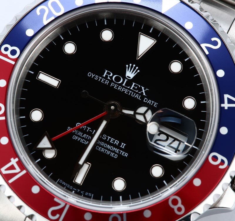 Rolex GMT Master II Pepsi 16710 Certified Pre-Owned