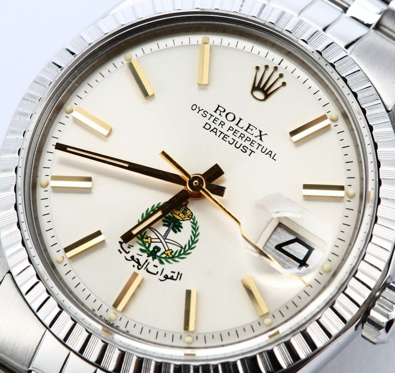 Rolex Datejust 1603 Saudi Military Dial