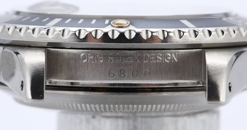 Rolex Submariner 16800 Faded Bezel Insert