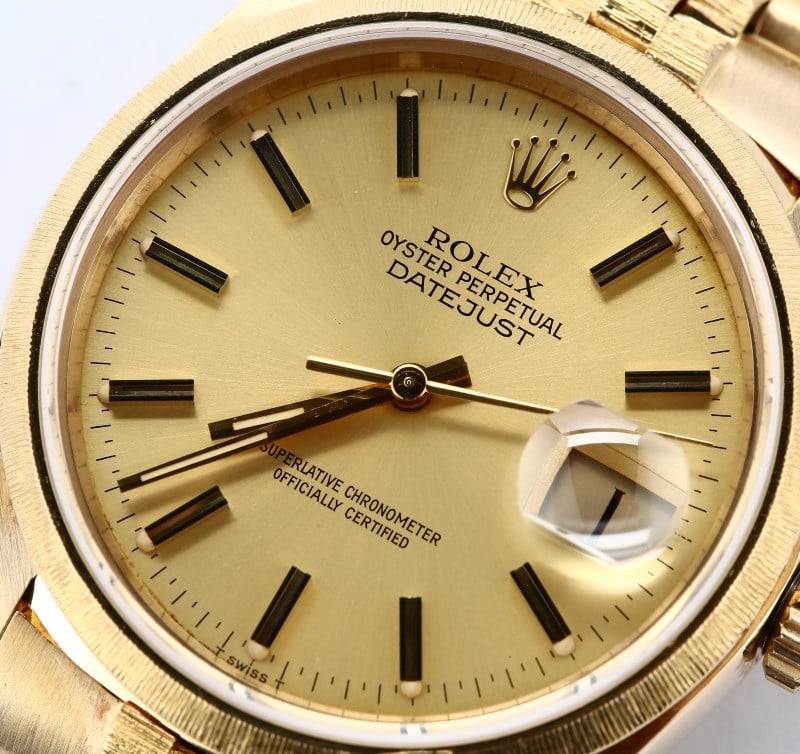 Rolex Datejust 16078 Bark Accents