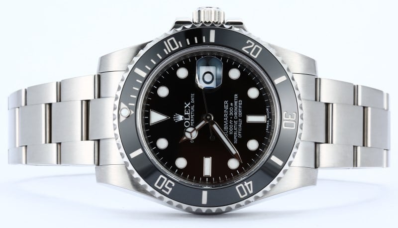 Rolex Submariner 116610 Black Ceramic Drivers Watch