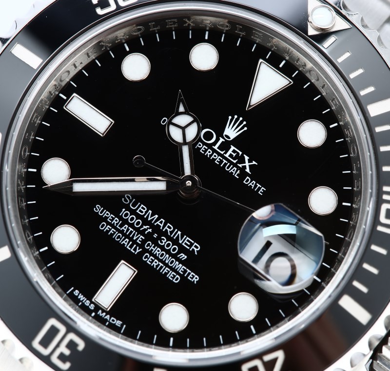 Rolex Submariner 116610 Black Ceramic Drivers Watch