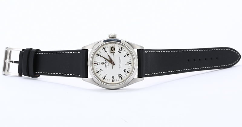 Men's Vintage Rolex Date 1500 White Dial