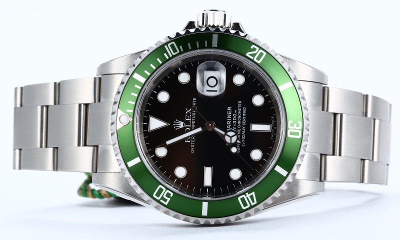 Rolex Submariner Anniversary Green 16610 Unworn