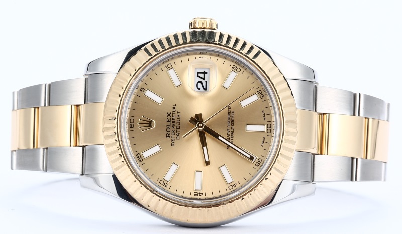 Rolex Datejust II 41mm Two-Tone 116333 Champage