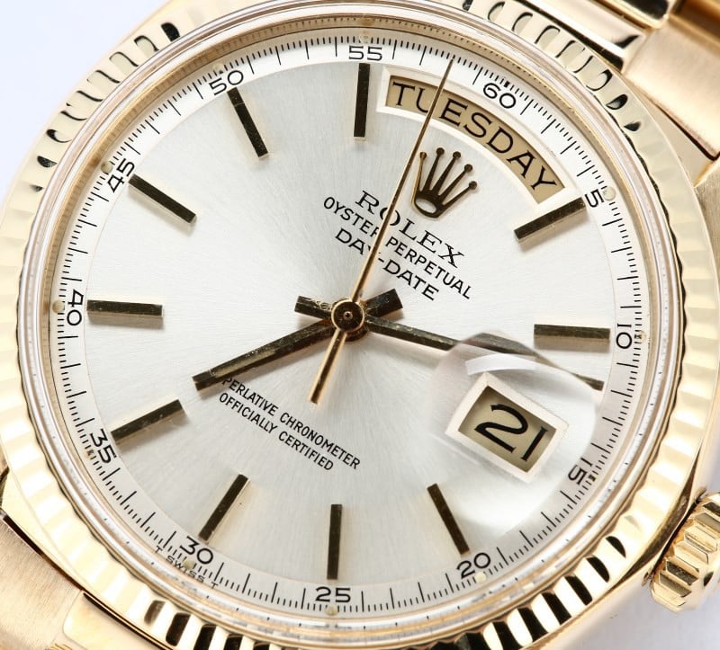 Rolex Presidential Day-Date 1803 Pie-Pan Dial