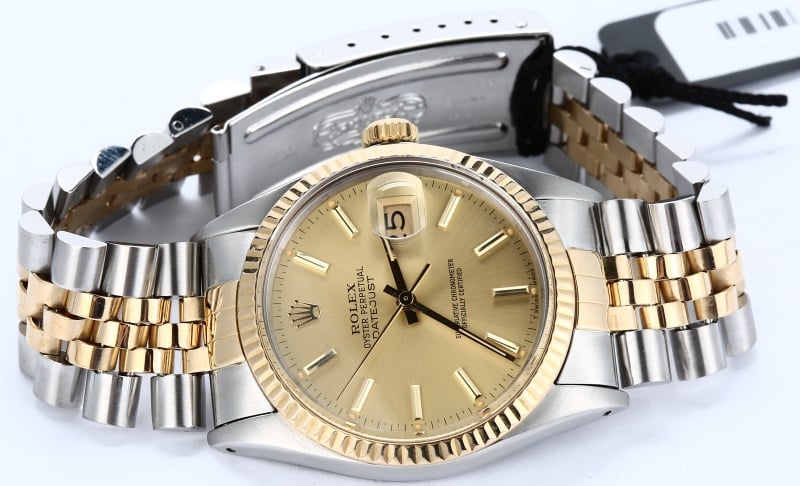 Rolex Datejust 16013 Jubilee Bracelet Certified Pre-Owned