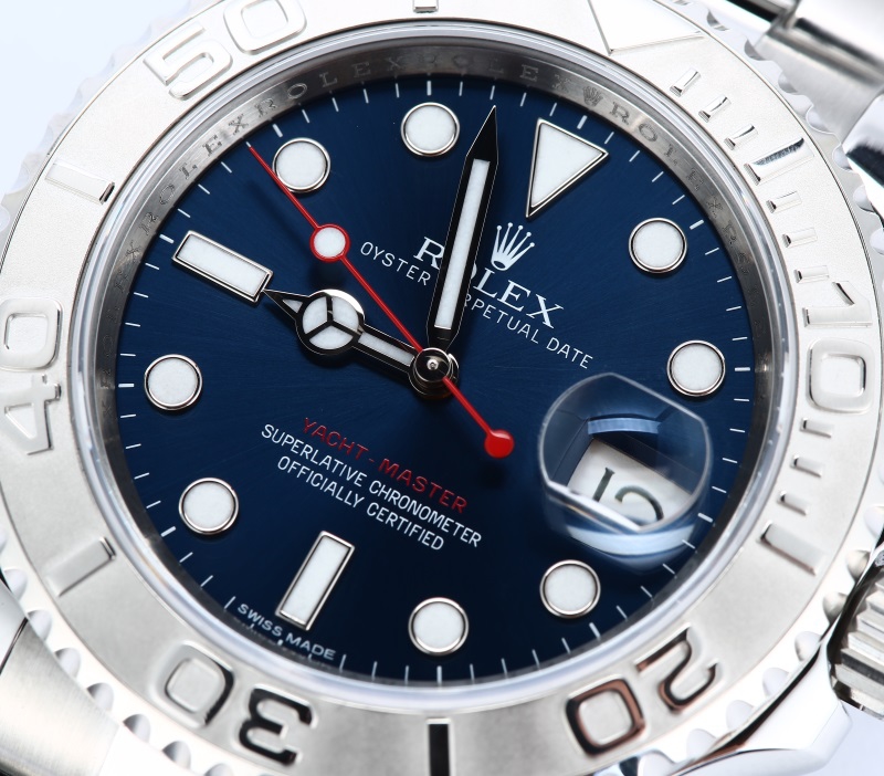 Rolex Platinum Blue Yacht-Master 116622