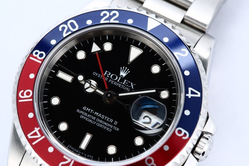 Rolex Pepsi GMT-Master II 16710 Certified Pre-Owned