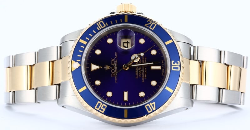 Rolex Submariner Blue 16613